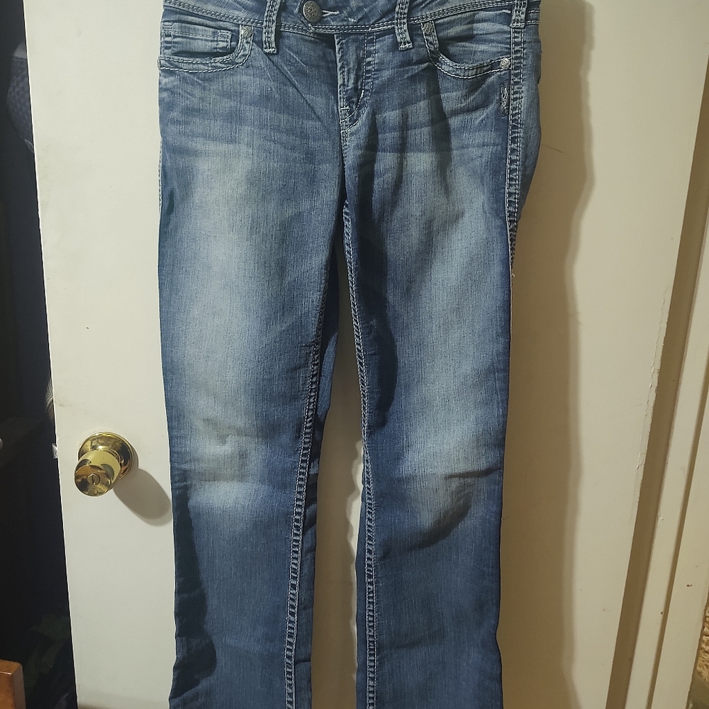 Silver jens Tuesday Bootcut jeans, long